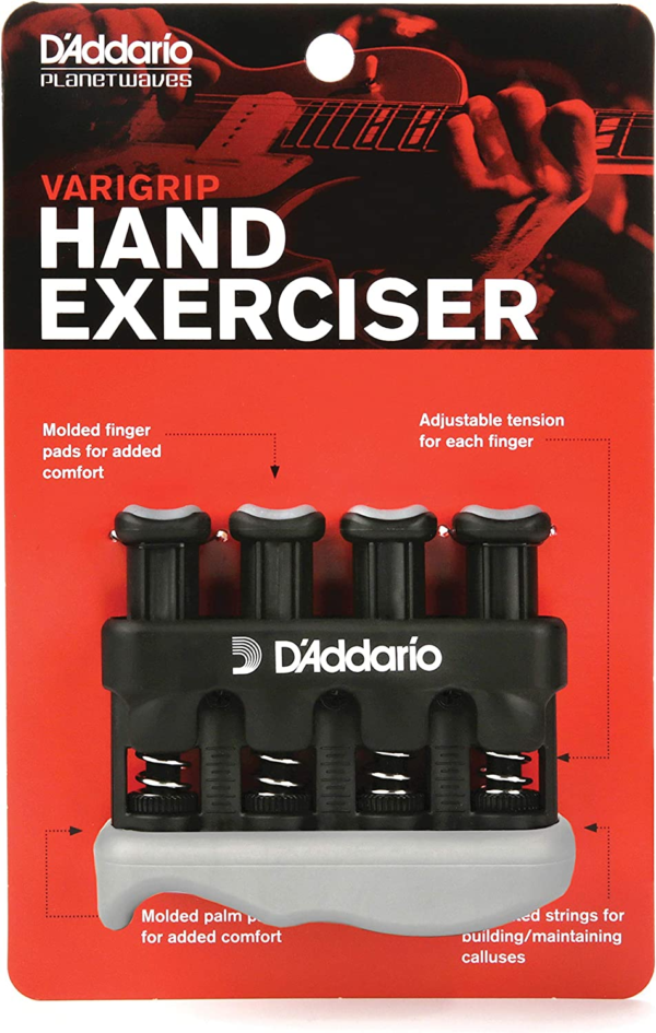 D’Addario Varigrip Hand Exerciser–Improve Dexterity and Strength in Fingers, Hands, Forearms- Adjust Tension per Finger– Simulated Strings Help Develop Calluses- Comfortable Conditioning - Image 5