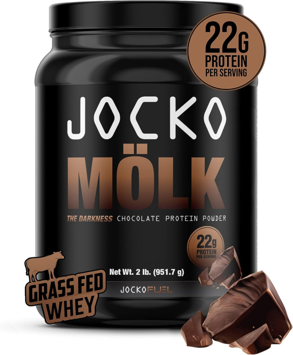 Jocko Mölk Whey Protein Powder (Vanilla) - Keto, Probiotics, Grass Fed, Digestive Enzymes, Amino Acids, Sugar Free Monk Fruit Blend - Supports Muscle Recovery and Growth - 31 Servings - Image 10