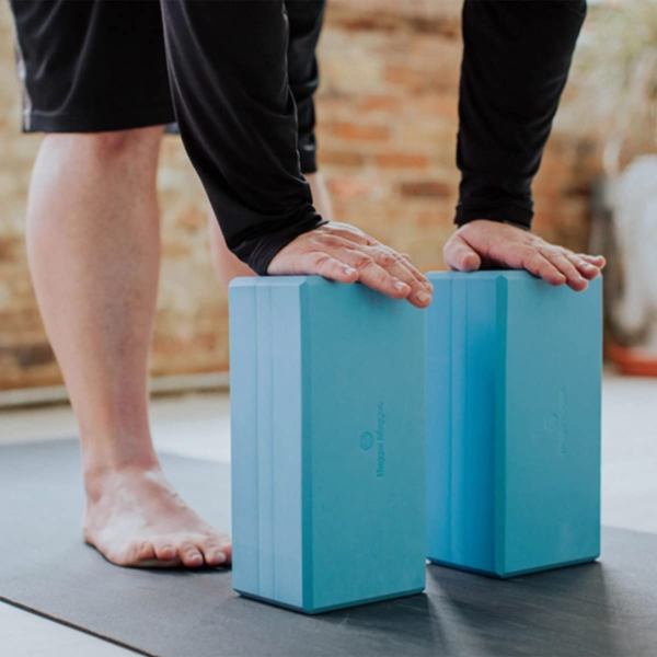 Hugger Mugger 5 In. Big Foam Yoga Block - Extra Large Size, Dense Foam, Reliable Support, Beveled Edges for Comfort, Great If You'Re Taller or Less Flexible - Image 7