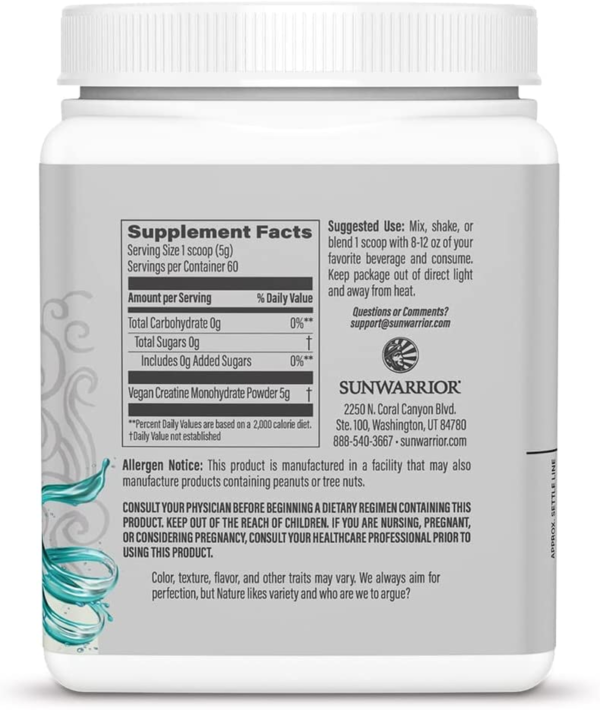 Creatine Monohydrate Powder | Muscle Building Pre Workout Vegan Keto Friendly Micronized & Easily Mixes 300G Tub (60 Serve) Active Creatine - Image 6