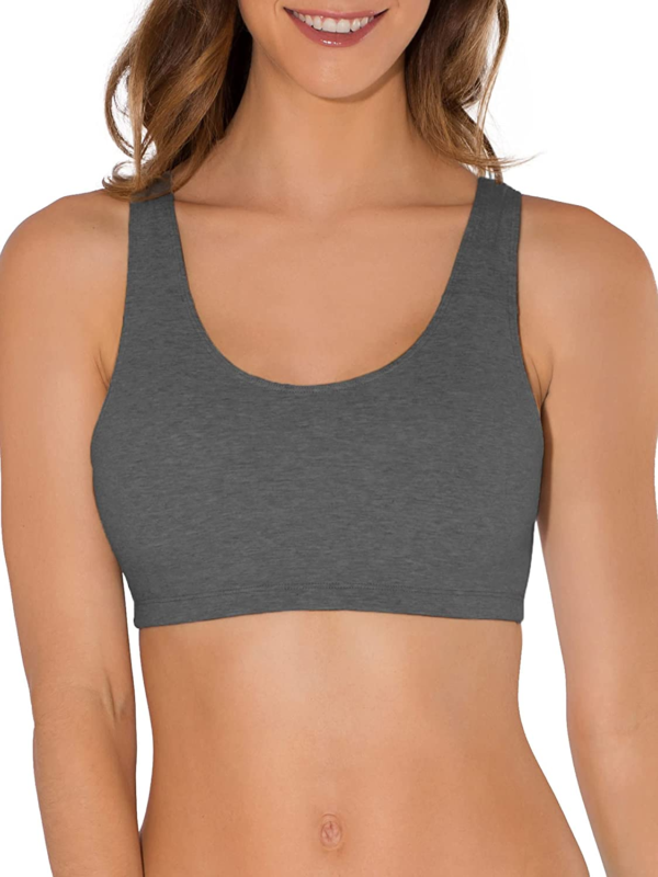 Women'S Built up Tank Style Sports Bra Fashion Colors - Image 4