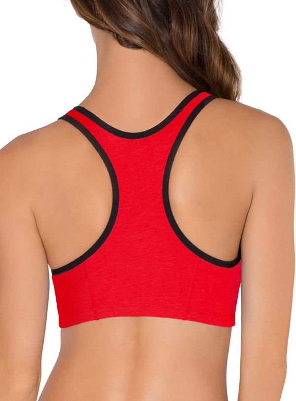 Women'S Built up Tank Style Sports Bra Fashion Colors - Image 3