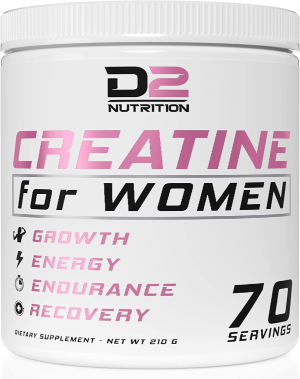 Creatine for Women - Creatine Women - Creatine - Creatina - Creatine for Women Booty Gain - Creatine Supplements - Micronized Creatine Monohydrate - Unflavored - Creatine Powder (70 Servings)