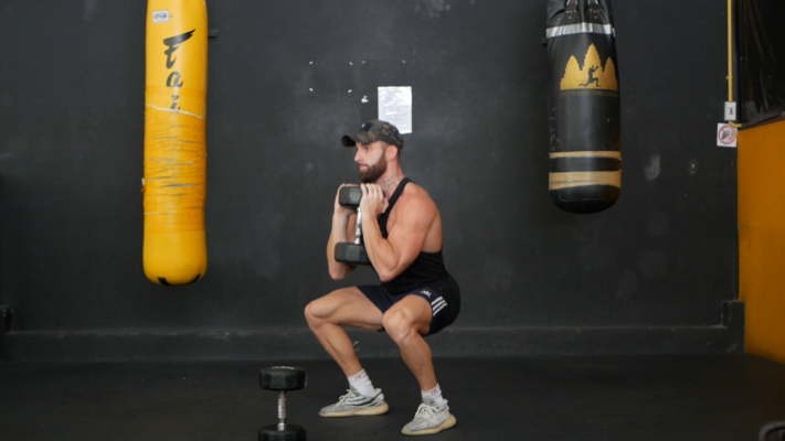 Dumbbell Goblet Squat