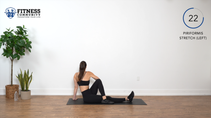 Piriformis Stretch - Left