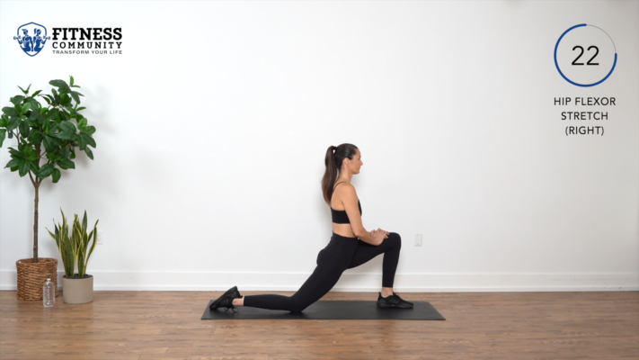 Hip Flexor Stretch - Right