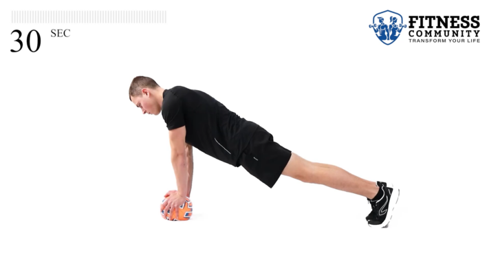 Push-Ups on a Ball