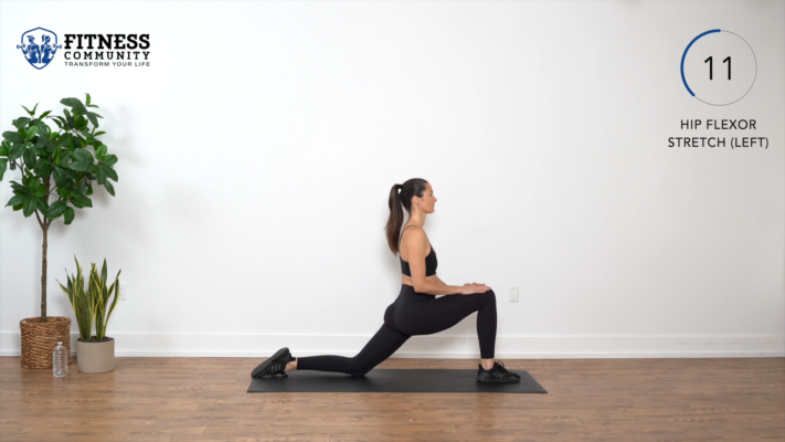 Hip Flexor Stretch - Left