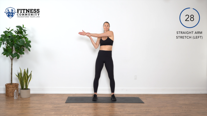 Straight Arm Stretch - Left