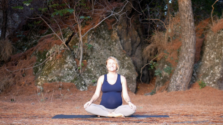 Prenatal Yoga Breathing Exercise