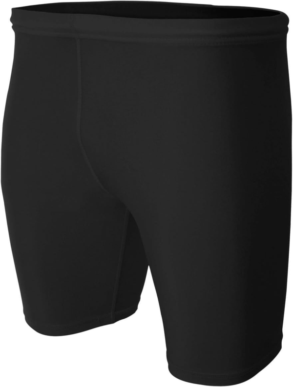 A4 Sportswear Adult Compression Shorts Moisture Wicking 8" Inseam for Maximum Athletic Performance (7 Sizes and 5 Colors) - Image 4