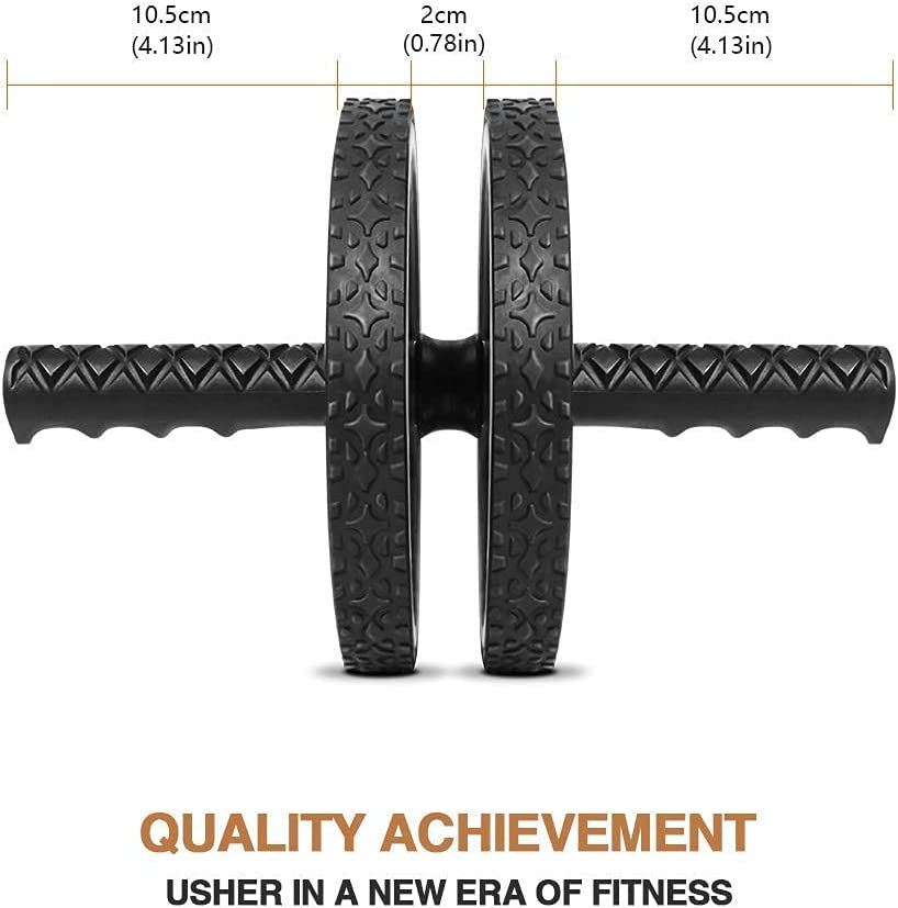 BLUERISE Ab Roller Wheel 2 Types Ab Roller No Noise Ab Wheel Easy to Assemble Home Workout Equipment Portable Abs Workout Equipment for Home Workout - Image 9