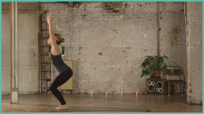 Sun Salutation B Variation Pose