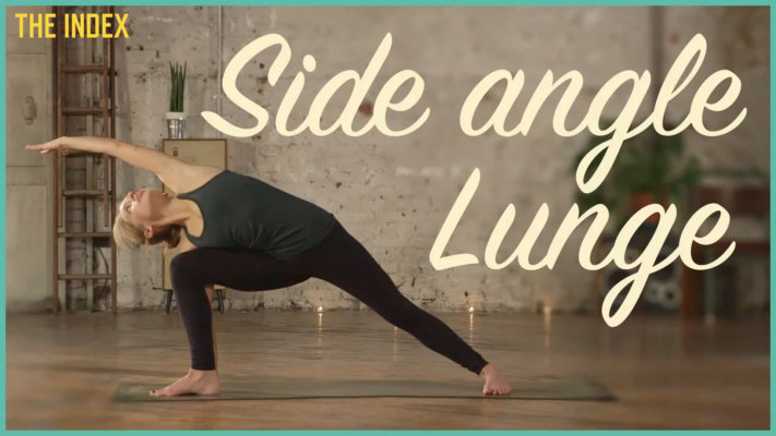 Side Angle Lunge Pose